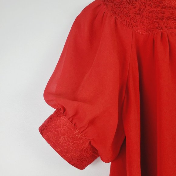 Moulinette Soeurs Anthro Colline Blouse Top Sz 6 - Picture 5 of 11